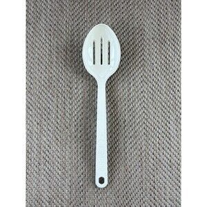 Ultratemp Slotted Spoon Cooking Utensil White Made In USA
